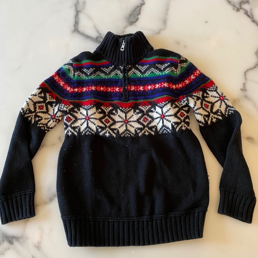 Polo By Ralph Lauren Boy's quarter zip sweater